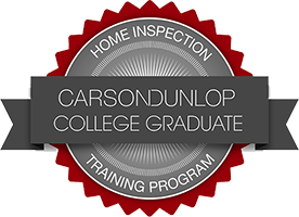 Carson Dunlop College Graduate of Home Inspection badge